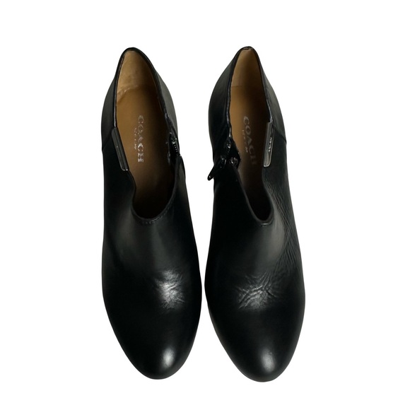 Coach Black Ankle Booties - Picture 1 of 5
